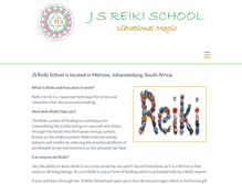 Tablet Screenshot of jsreiki.co.za